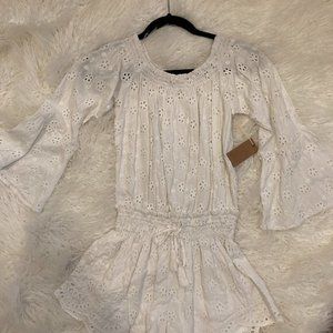 Surf Gypsy Off the Shoulder Romper